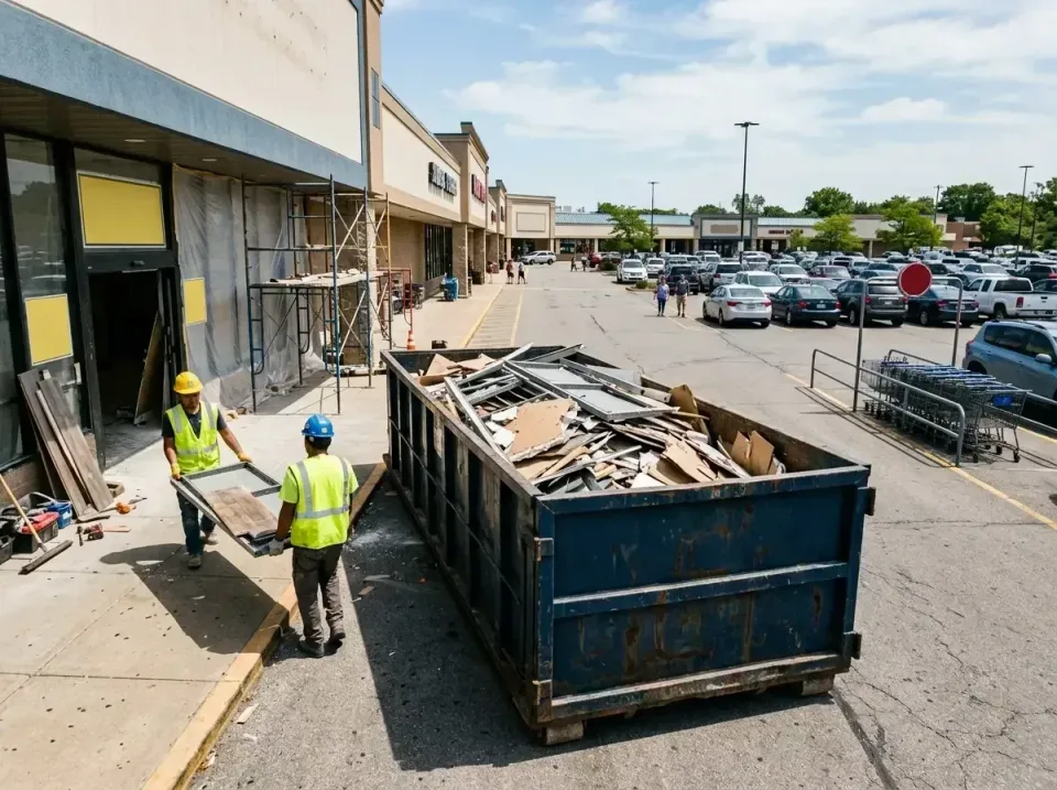 retail-store-renovation-debris-003 — frequently asked questions, Roll-off Dumpster Rentals in Middlebury, IN